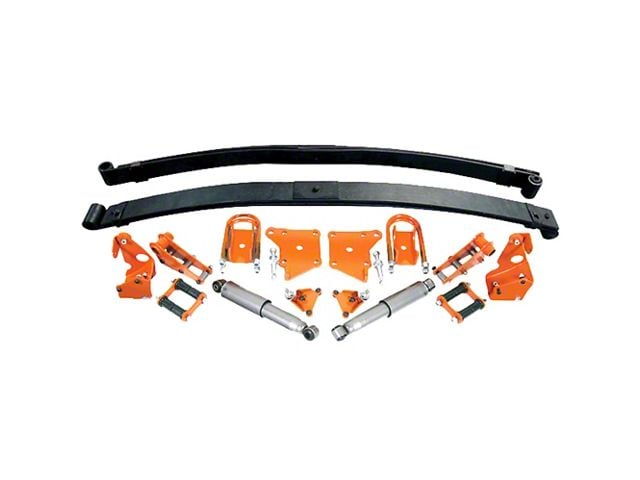 TCI Rear Leaf Spring Kit,Weld-On Shocks, 35-41