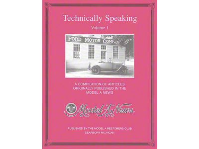 Technically Speaking - Volume 1