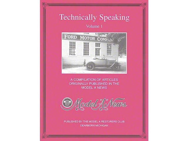 Technically Speaking - Volume 1