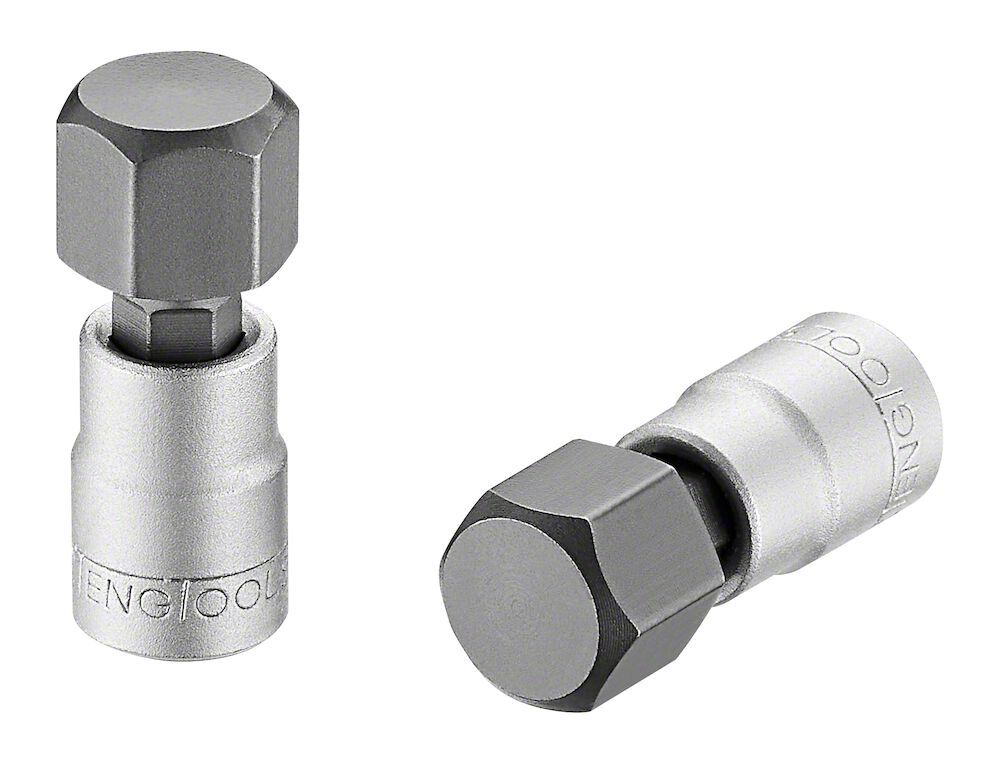 Teng Tools Universal EK 1/4-Inch Drive CR-V and S2 Hex Bit Chrome ...