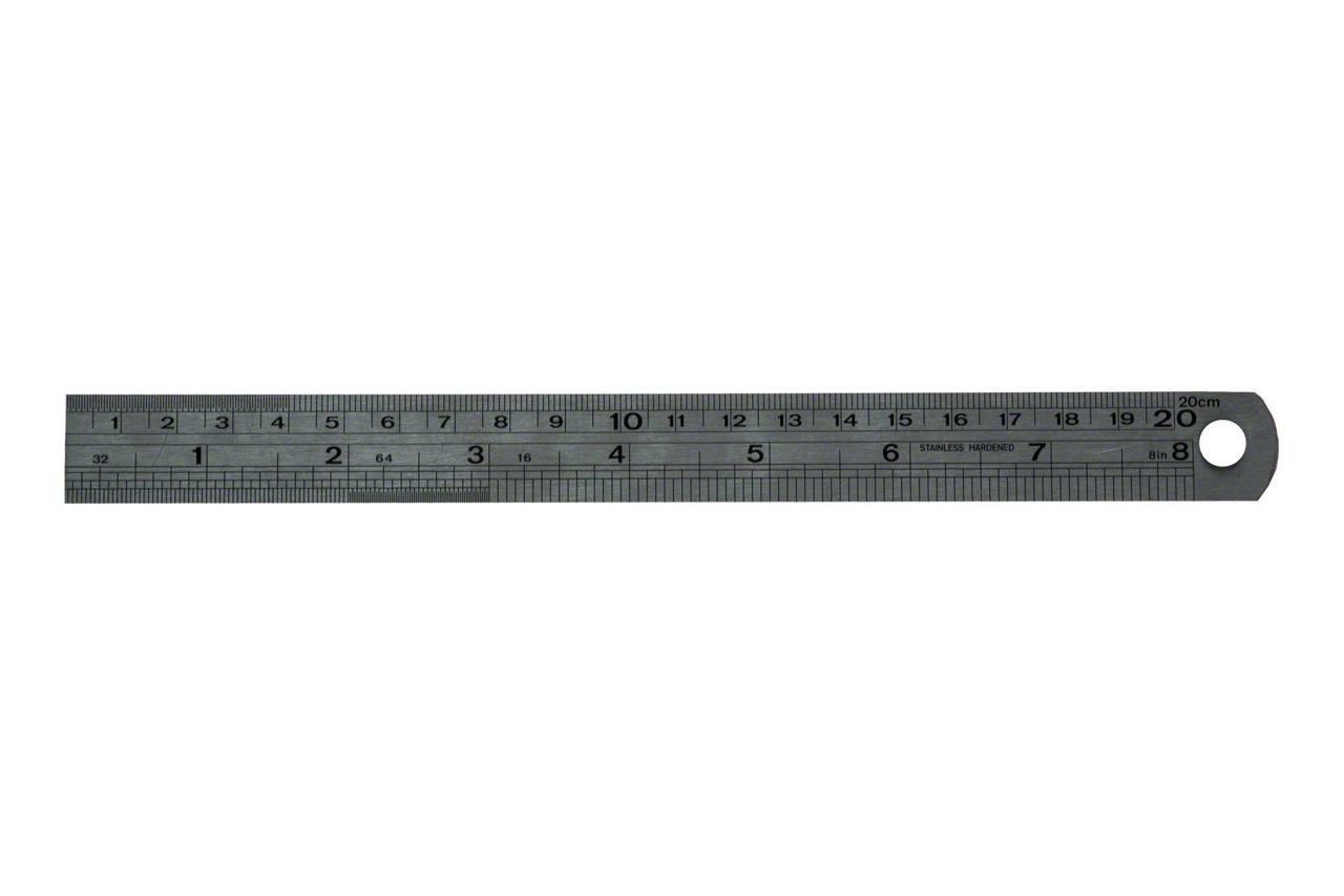 Teng Tools Universal EK Stainless Steel Ruller; 7.90-Inch ST200 - Free ...