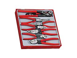 Teng Tools Vinyl Grip Plier Set Tool Tray