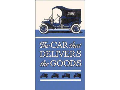 The Car That Delivers The Goods - 21 Pages - 17 Illustrations