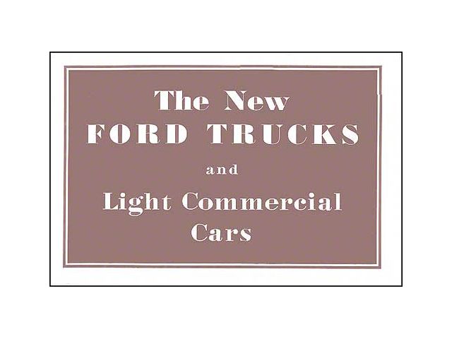 1931 Ford Truck Sales Brochure
