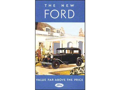 1931 Ford Model A Sales Brochure