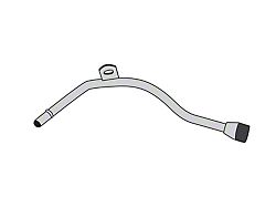 The Right Stuff Detailing Pre-Bent Power Brake Vacuum Line; Stainless Steel (67-69 Camaro)