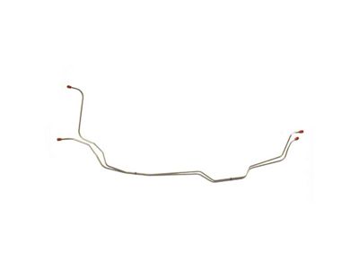 The Right Stuff Detailing Pre-Bent Transmission Cooler Line; OE Steel (70-74 Camaro w/ THM 400 Transmission)