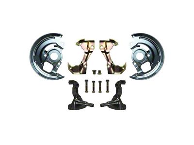 The Right Stuff Detailing Street Series Mini Front Disc Brake Conversion Kit (67-68 Camaro w/ 4-Piston Calipers)