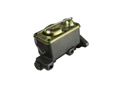 The Right Stuff Detailing Disc/Drum Single Bail Dual Reservoir Master Cylinder; 1-1/8-Inch Bore (69-80 Corvette C3)