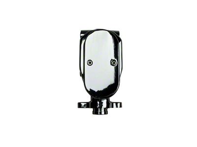 The Right Stuff Detailing Dual Reservoir Master Cylinder; 1-Inch Bore; Chrome (67-72 Corvette C2 & C3 w/ 4-Wheel Disc Brakes)