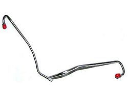 The Right Stuff Detailing Pre-Bent Fuel Pump to Carb Line; Stainless Steel (82-92 V6 Firebird)