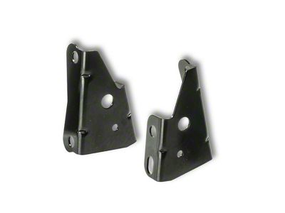 The Right Stuff Detailing Brake Booster Bracket; Black (55-57 150, 210, Bel Air, Nomad)