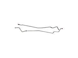 The Right Stuff Detailing Pre-Bent Transmission Cooler Line; OE Steel (55-57 Big Block V8 150, 210, Bel Air, Nomad w/ THM 350/400 Transmission)