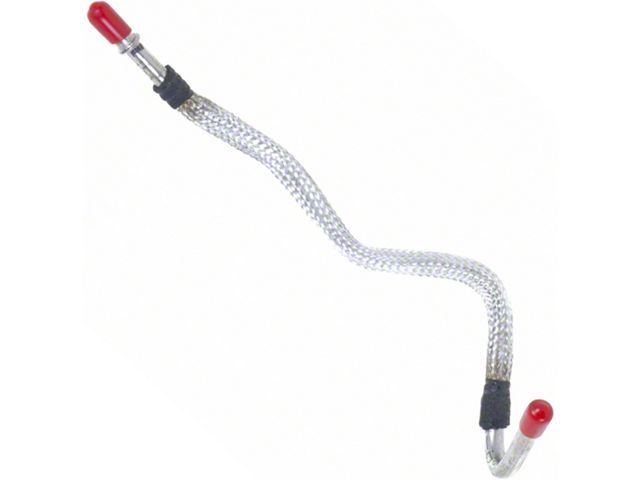 Thermal Choke Control Tube, 200ci 6-Cylinder Engine, 2-Piece Stainless Steel, 1966-1968