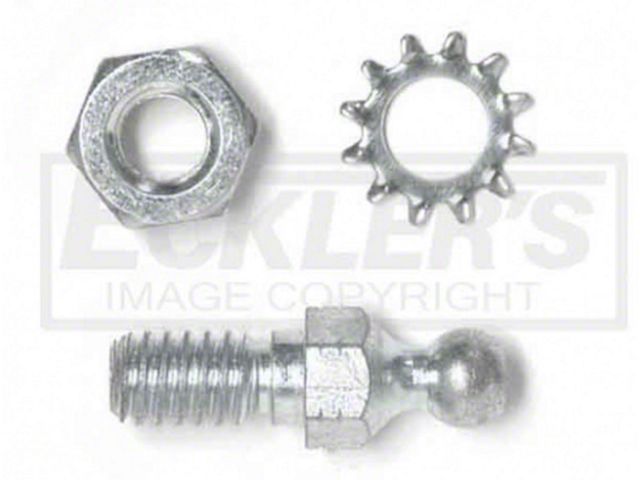 Throttle Linkage Ball Stud & Nut, 1967-74