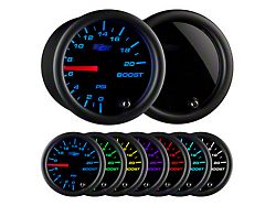 20 PSI Boost Gauge; Tinted 7 Color (Universal; Some Adaptation May Be Required)