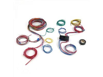 6-Fuse 69-Terminal Deluxe Compact Wire Harness System (Universal; Some Adaptation May Be Required)