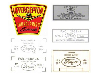 Decal Kit,Basic,1958