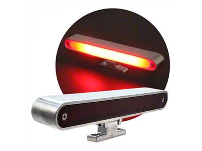 Billet Aluminum LED Third Brake Light (Universal; Some Adaptation May Be Required)