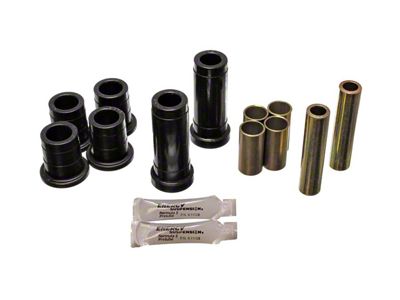 Front Control Arm Bushings; Black (72-79 Thunderbird)