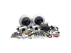 Master Power Brakes Legend Series Front Disc Brake Conversion Kit with Master Cylinder and Valve; Cast-Iron Calipers (58-60 Thunderbird)