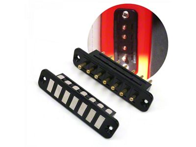 Modular Door Jamb Contact Set; 7-Contacts (Universal; Some Adaptation May Be Required)