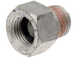 Oil Cooler Tube Connector; 1/4-Inch Male to 1/2-Inch Female (77-79 Thunderbird)
