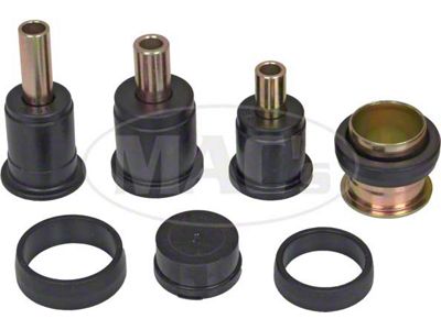 Rear Control Arm Bushings; Black (72-74 Thunderbird)