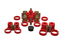 Rear Control Arm Bushings; Red (72-74 Thunderbird)