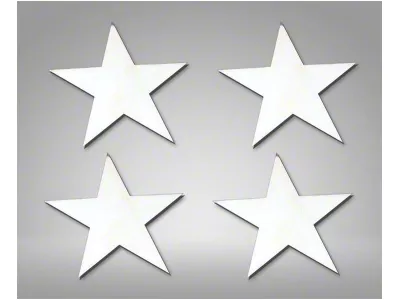 Small Star Emblems; Polished (Universal; Some Adaptation May Be Required)