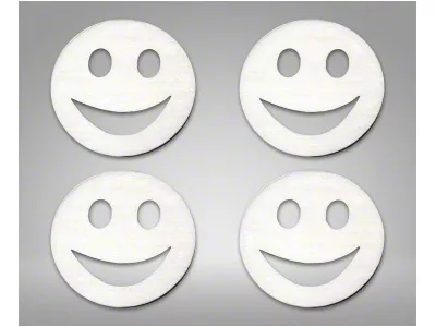 Smile Emoji Emblems; Polished (Universal; Some Adaptation May Be Required)