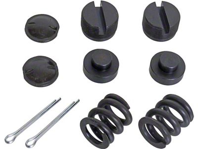 Tie Rod/ Drag Link Repair Kit - 10 Pieces With Instructions- Ford