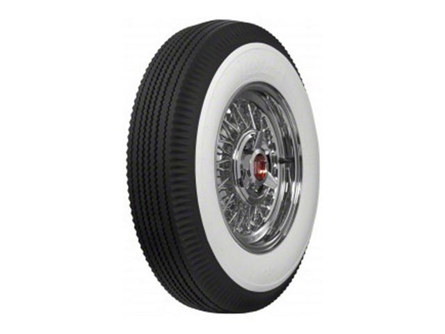 Tire - 670 X 15 - 3-1/4 Whitewall - Tubeless - Universal