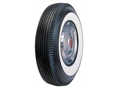 Tire - 710 X 15 - 2-3/4 Whitewall - Tubeless - Universal