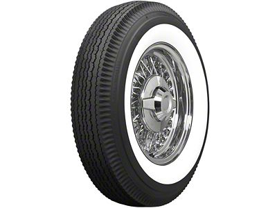 Tire - 710 X 15 - 3 Whitewall - Tubeless - Universal