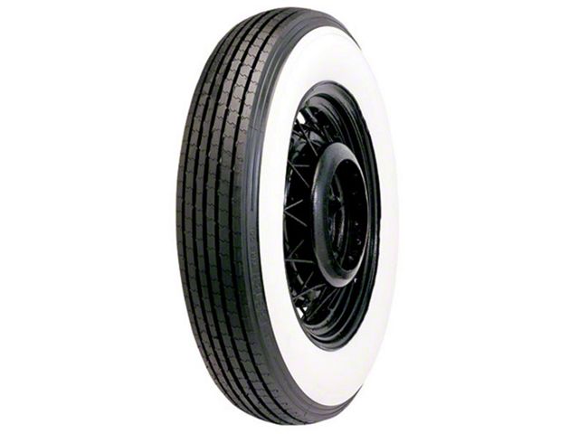 Tire - 750 X 17 - 5 Whitewall - Tube Type - Lester