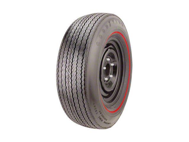 Tire - G70 x 14 - .350 Red Line - Goodyear Custom Wide Tread