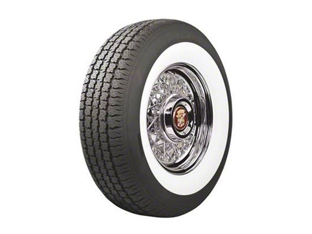 Tire - P205/75R15 - 2-1/2 Whitewall - Radial - American Classic