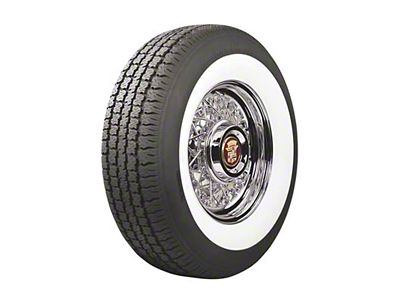 Tire - P205/75R15 - 2-3/8 Whitewall - Radial - Coker Classic