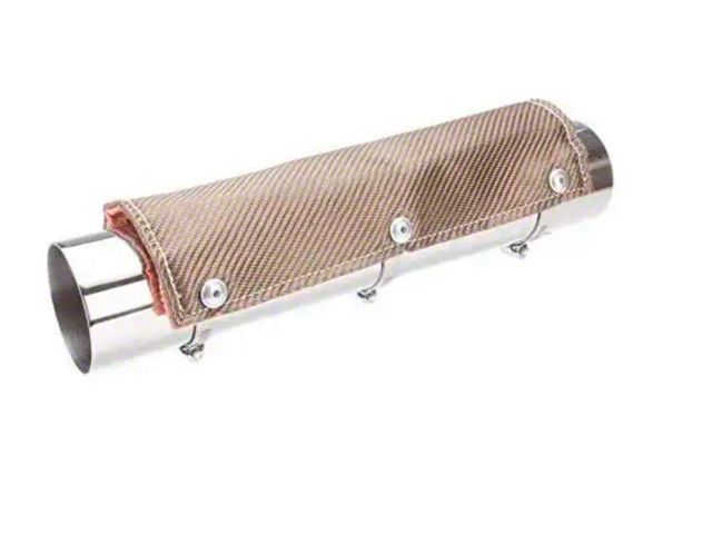 Titanium Pipe Shield - Exhaust Heat Shield 2' x 6