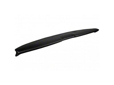 Sport Dashboard Pad; Charcoal Black Verona Vinyl with Black Stitching (67-72 C10, C20, K10, K20)