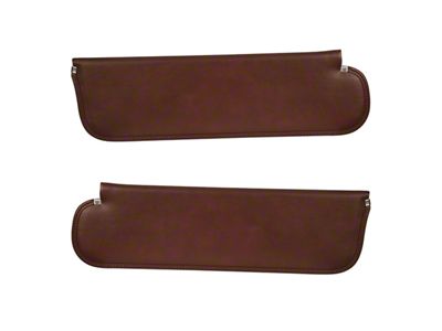 Sun Visors; Black Madrid Vinyl (67-72 C10, C20, K10, K20)