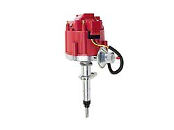 Top Street Performance HEI Distributor; Red (53-55 235 I6 Corvette C1)