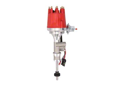 Top Street Performance Pro Series Ready to Run Distributor; Red (55-57 Thunderbird)