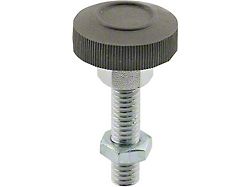 Top Thumb Clamping Screw & Nut - Brown Plastic - For Top Slat Iron (1937-1939 Ford Car)