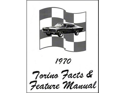 Fact & Features Manual/ 70 Fairlane & Torino