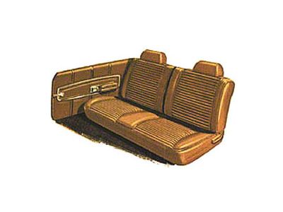 Torino, Front Bench & Rear Seat Cover Set, Fastback, 1970