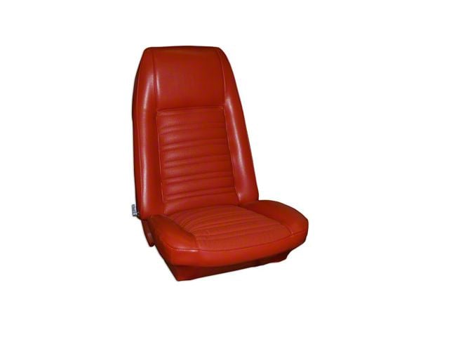 Torino, Front Bucket & Rear Seat Cover Set, Fastback, 1971