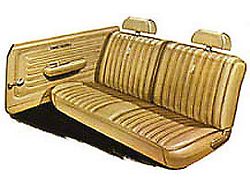 Torino GT, Front Bench & Rear Seat Cover Set, Fastback, 1969