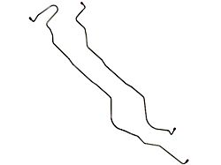 Torino Transmission Cooler Lines, 390 Or 428 Cobra Jet V8, OE Steel, 2-Piece, 1968-1969 (390 Or 428 Cobra Jet V8)
